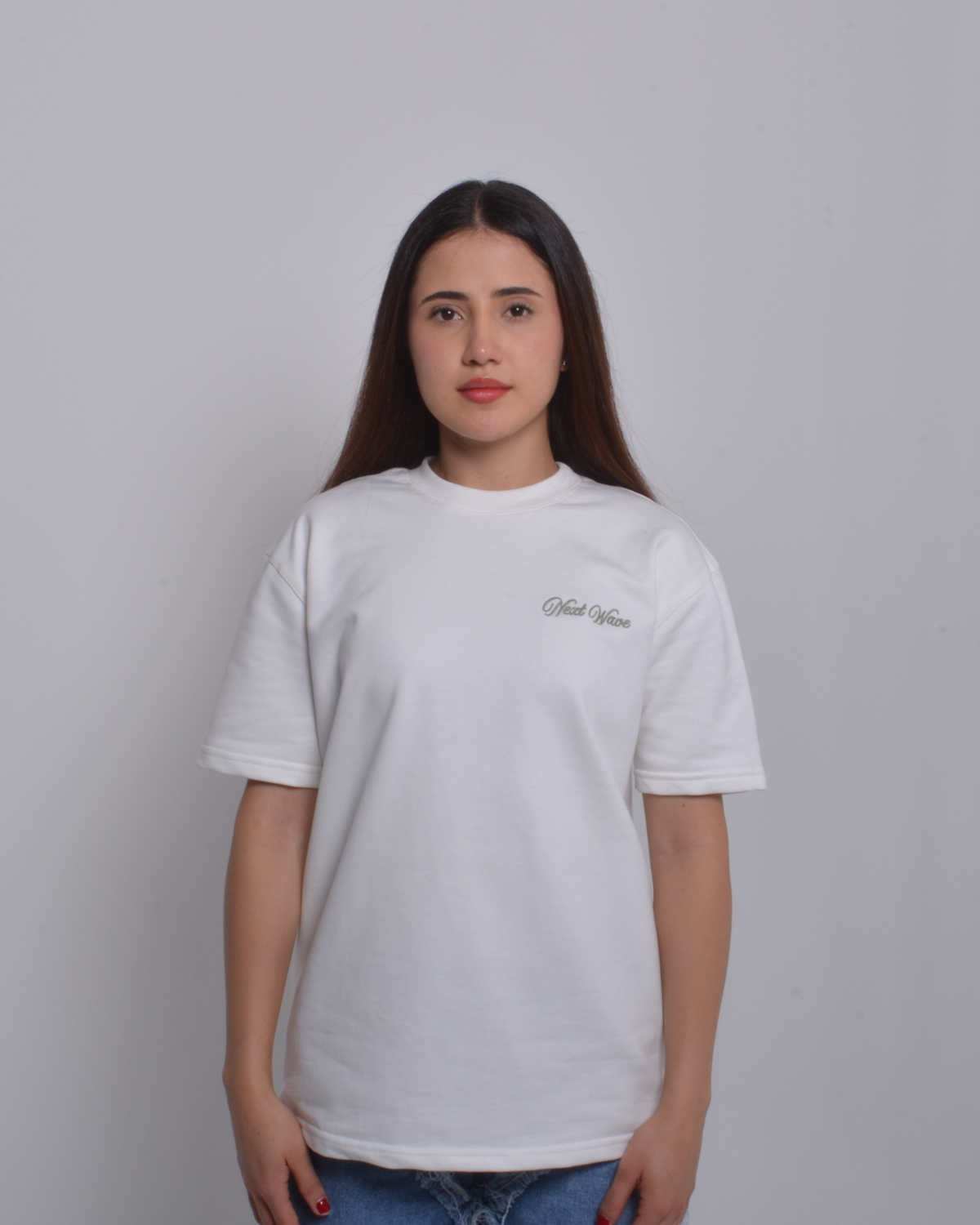 Camiseta Básica Marfil